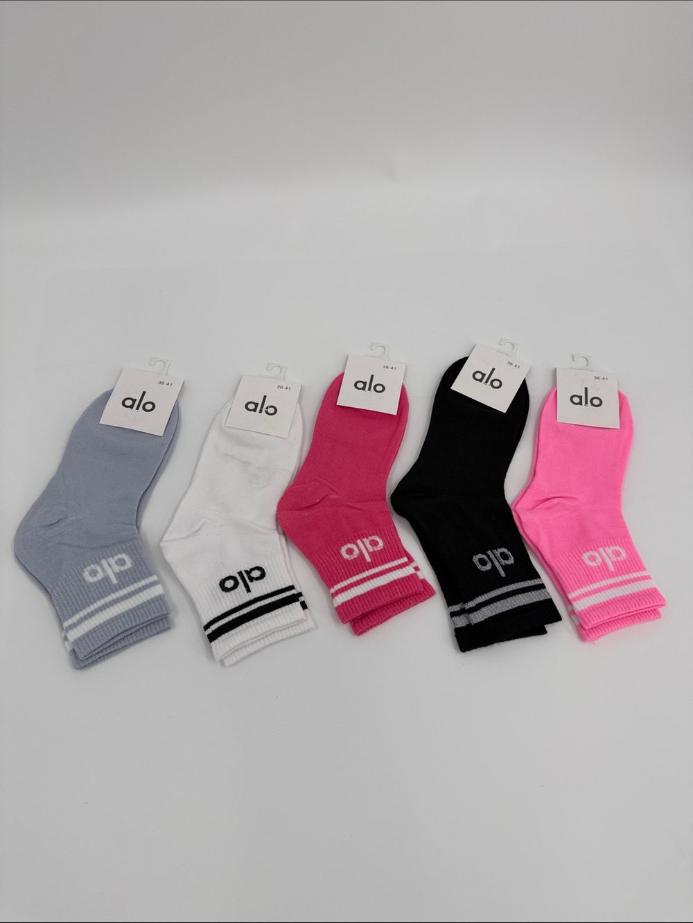 5 Pairs Alo Socks